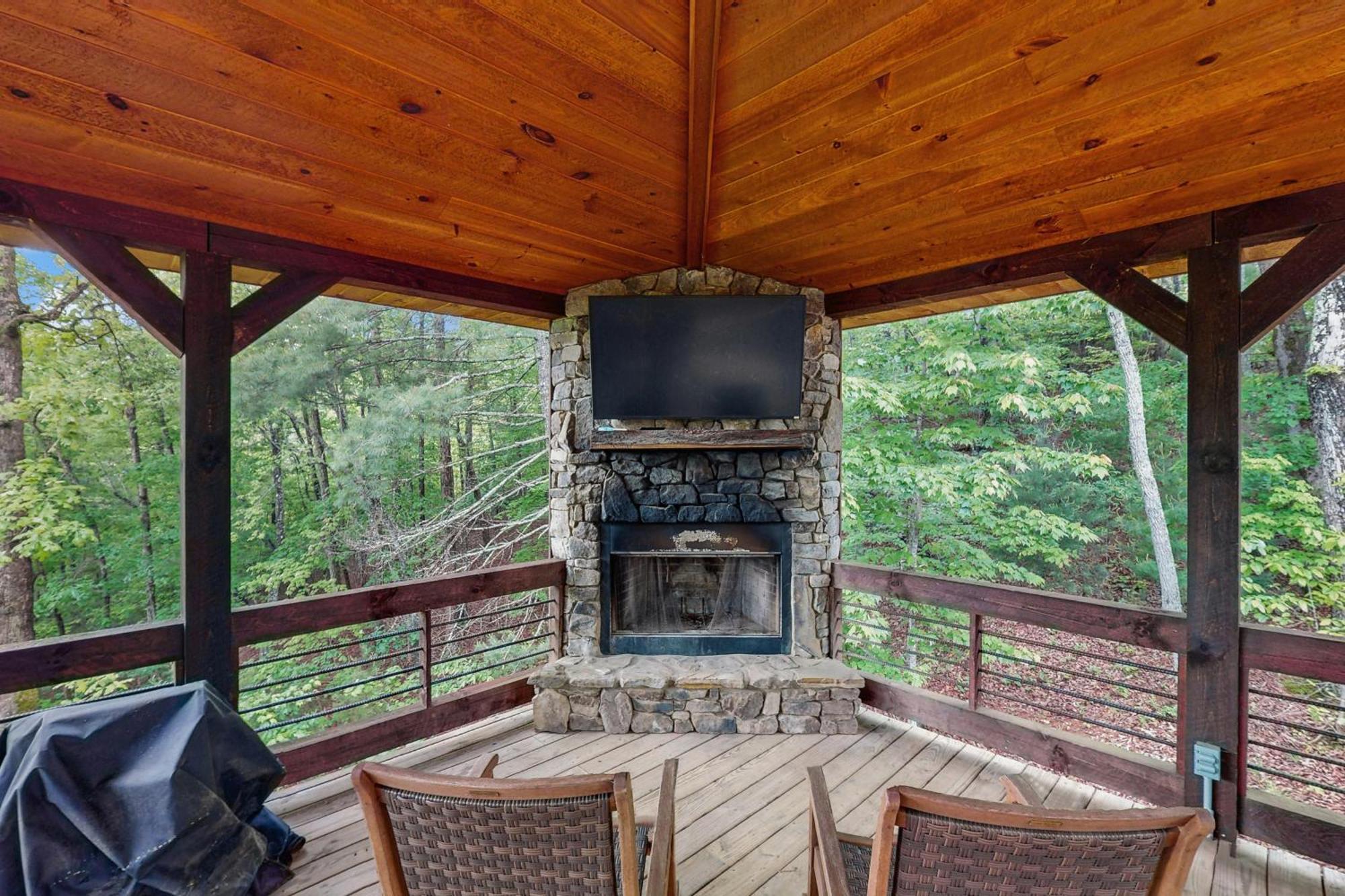 Whispering Woods Blue Ridge Exterior foto