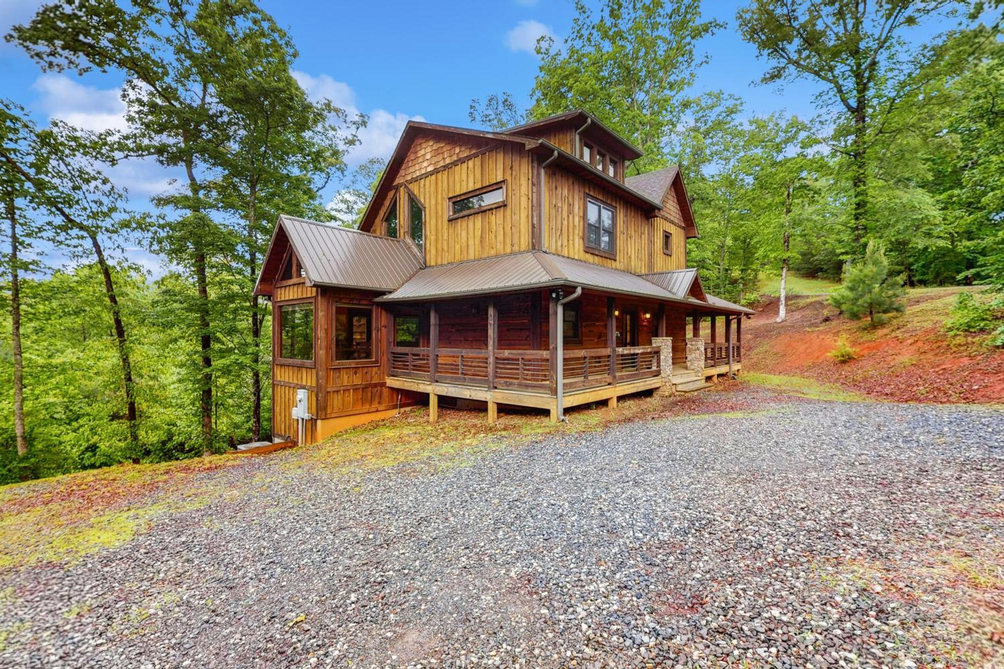 Whispering Woods Blue Ridge Exterior foto